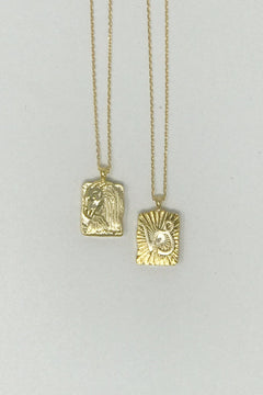Reversible Zodiac Necklace