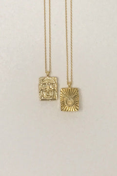 Reversible Zodiac Necklace